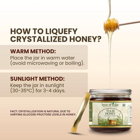 Tulsi Honey 400g | 100% Pure – Manages Stress & Boosts Immunity