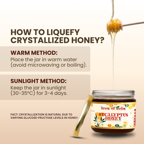 Eucalyptus Honey 400g | 100% Pure – Soothes Sore Throat & Supports Lungs