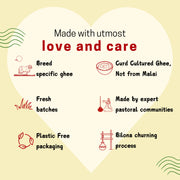 Love of India Desi Vedic Gir Cow Ghee made by Bilona method
