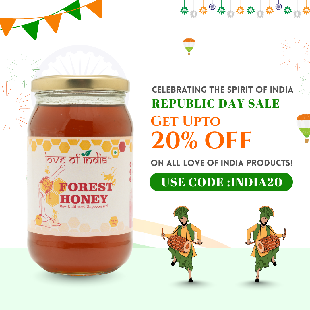 Forest Honey (Raw, Unfiltered, Unprocessed & Non-Pasteurised)