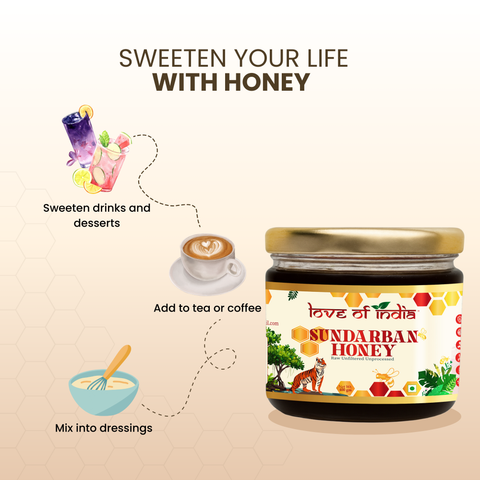 Sundarban Honey 400g | 100% Pure – Wild Forest Nectar for Immunity
