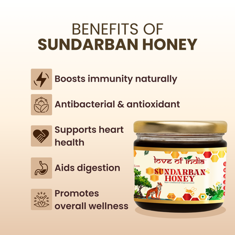Sundarban Honey 400g | 100% Pure – Wild Forest Nectar for Immunity