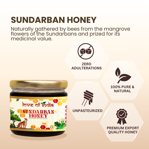 Sundarban Honey 400g | 100% Pure – Wild Forest Nectar for Immunity