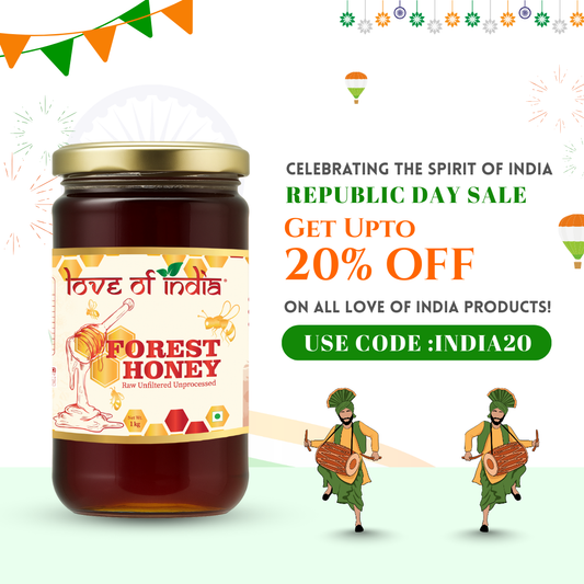 Forest Honey (Raw, Unfiltered, Unprocessed & Non-Pasteurised) 1 KG