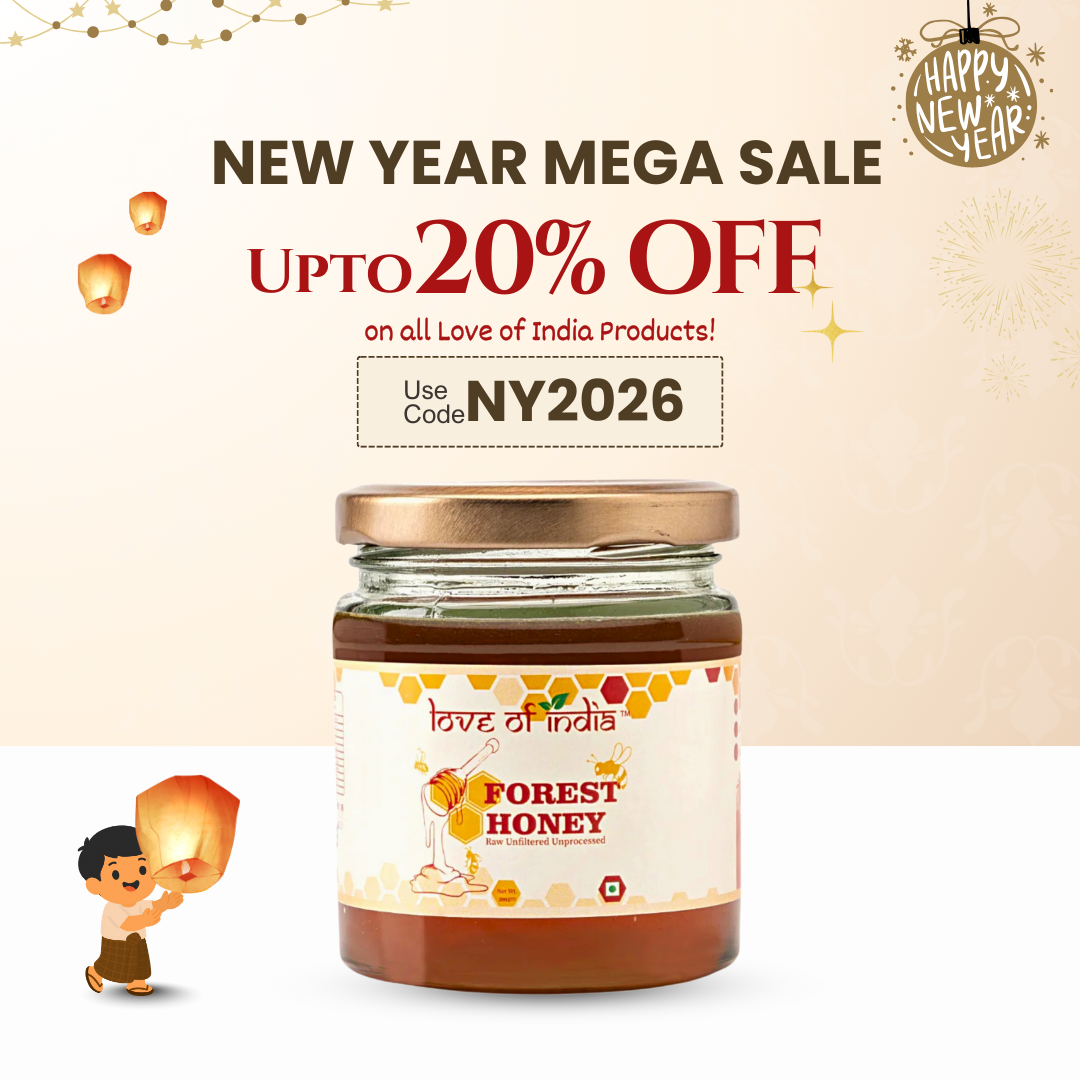 Forest Honey (Raw, Unfiltered, Unprocessed & Non-Pasteurised)