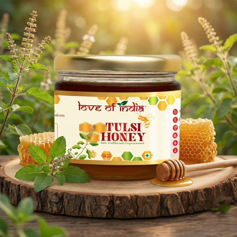 Tulsi Honey 400g | 100% Pure – Manages Stress & Boosts Immunity