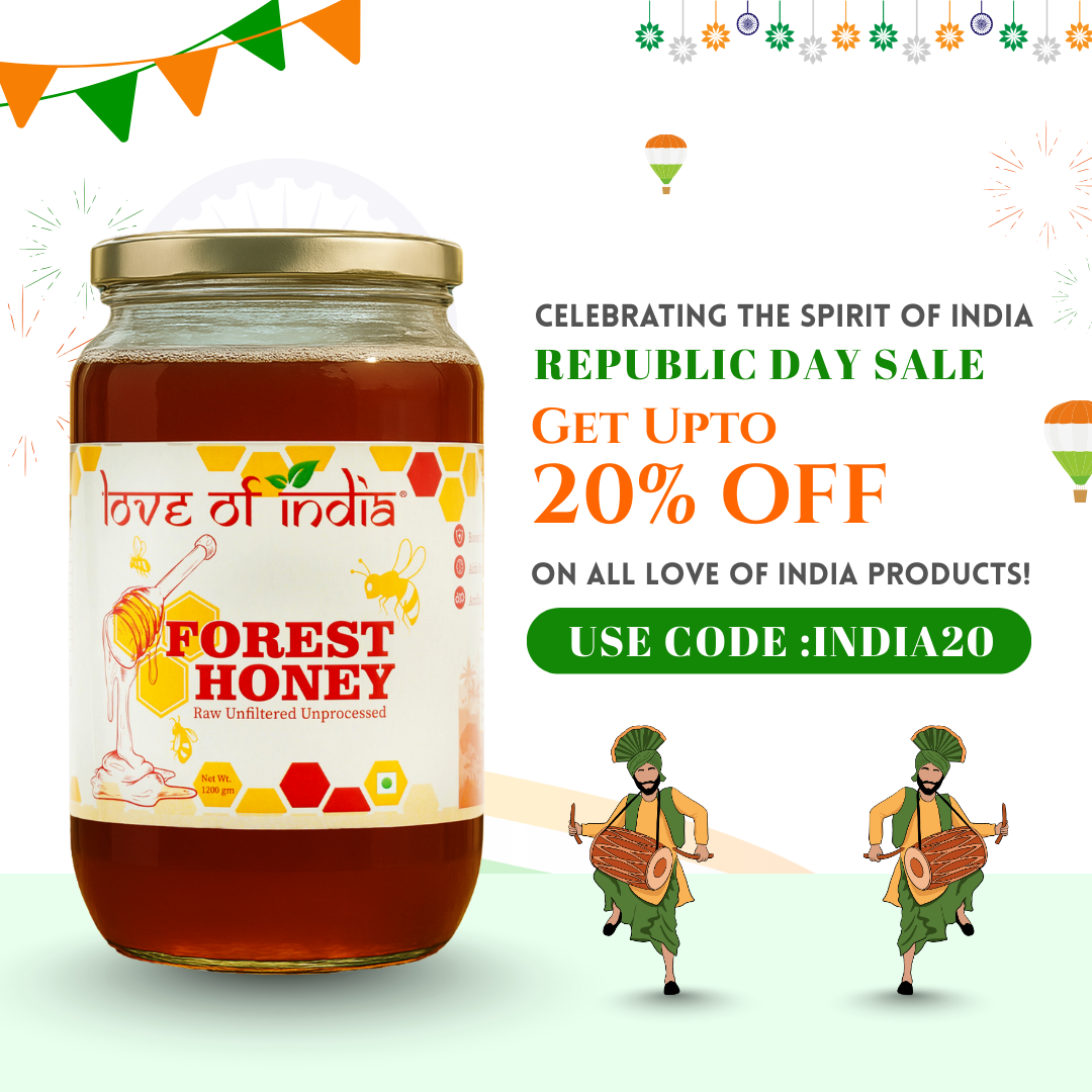 Forest Honey (Raw, Unfiltered, Unprocessed & Non-Pasteurised)