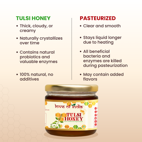 Tulsi Honey 400g | 100% Pure – Manages Stress & Boosts Immunity