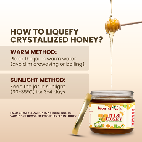 Tulsi Honey 400g | 100% Pure – Manages Stress & Boosts Immunity