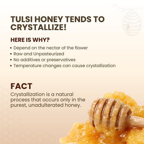Tulsi Honey 400g | 100% Pure – Manages Stress & Boosts Immunity