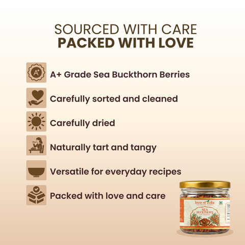 Sea Buckthorn Dry Berries