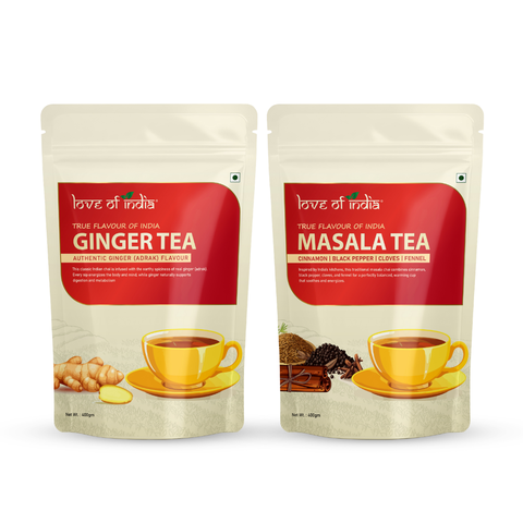 Masala & Ginger Tea Combo - True Flavour of India