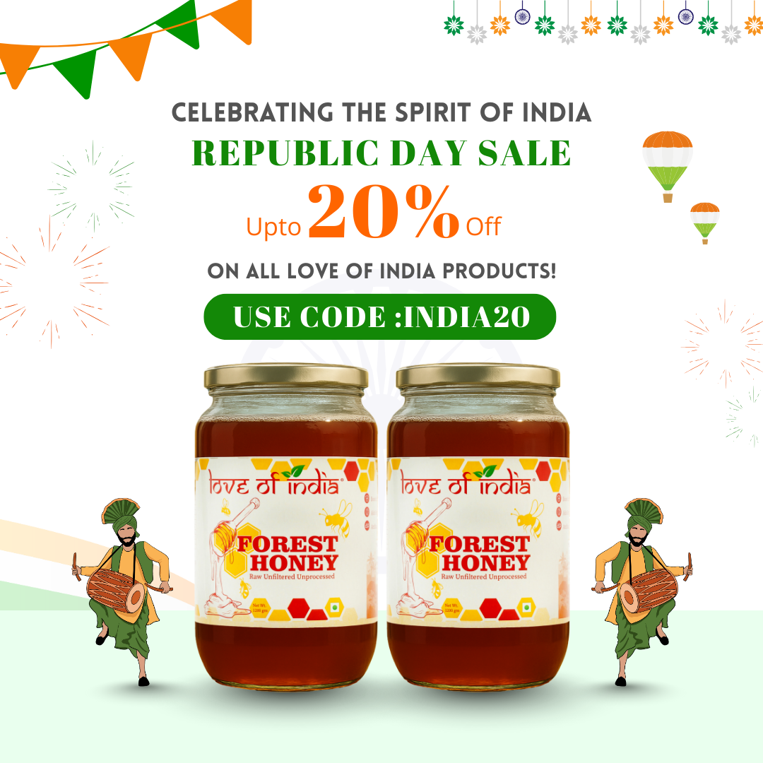 Forest Honey (Raw, Unfiltered, Unprocessed & Non-Pasteurised)