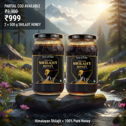 Himalayan Shilajit Honey – Nature’s Pure Fusion | Love Of India