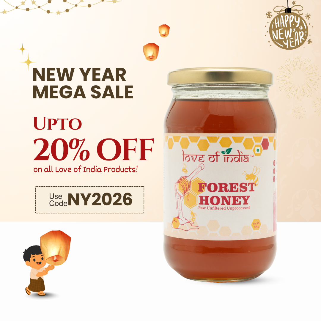 Forest Honey (Raw, Unfiltered, Unprocessed & Non-Pasteurised)