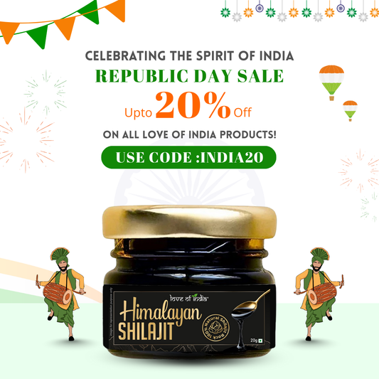 Love of India Pure Himalayan Shilajit Resin | Rich in Fulvic Acid & 85+ Minerals | 20g