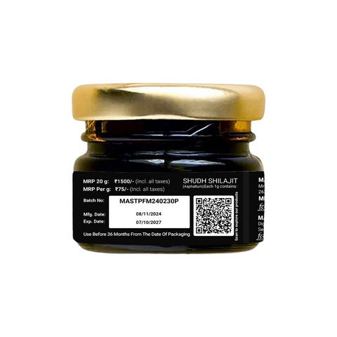 Pure Himalayan Shilajit Resin | Rich in Fulvic Acid & 85+ Minerals | Loveofindia