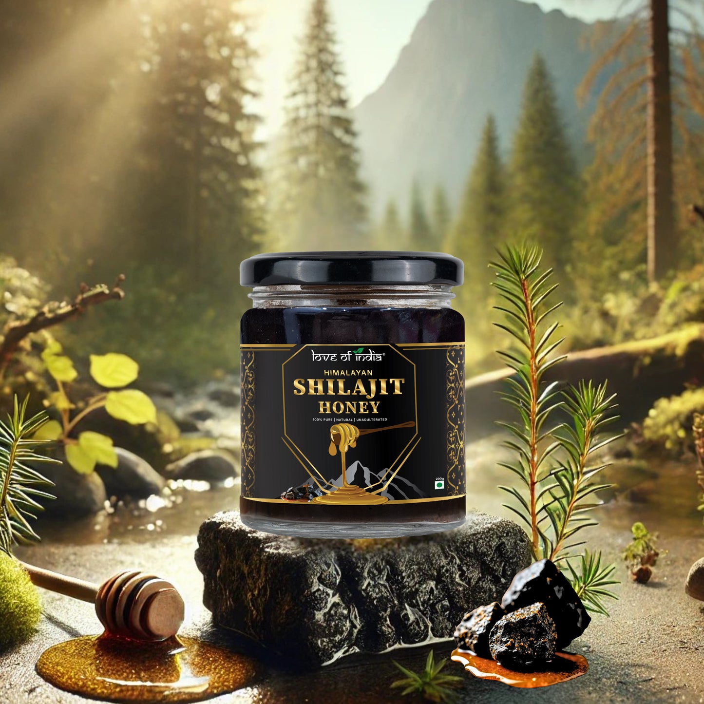 Himalayan Shilajit Honey – Nature’s Pure Fusion | Love Of India