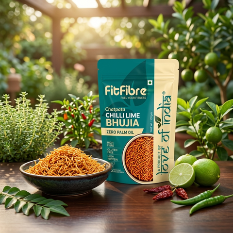 Chatpata Chilli Lime Bhujia (100gm)