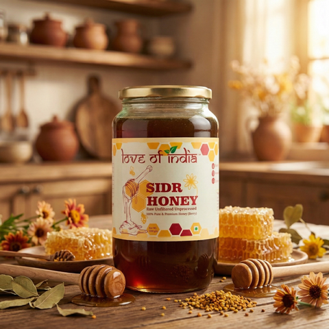 SIDR Honey (Raw, Unprocessed, Unfiltered, Pure & Premium Honey) Jujube Berry