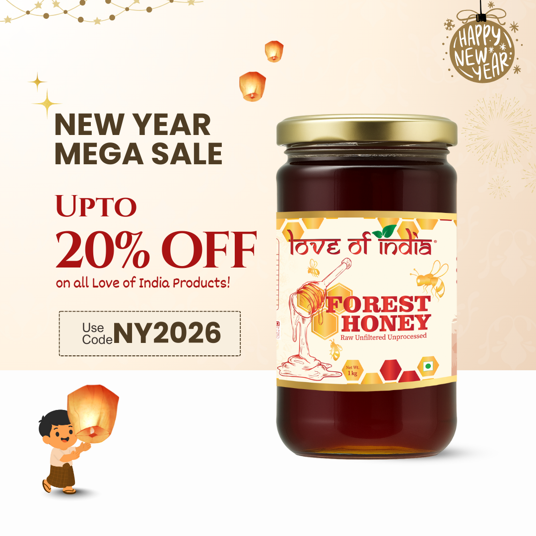 Forest Honey (Raw, Unfiltered, Unprocessed & Non-Pasteurised) 1 KG