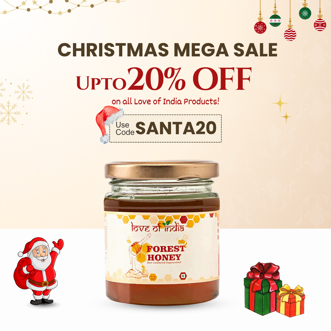 Forest Honey (Raw, Unfiltered, Unprocessed & Non-Pasteurised)