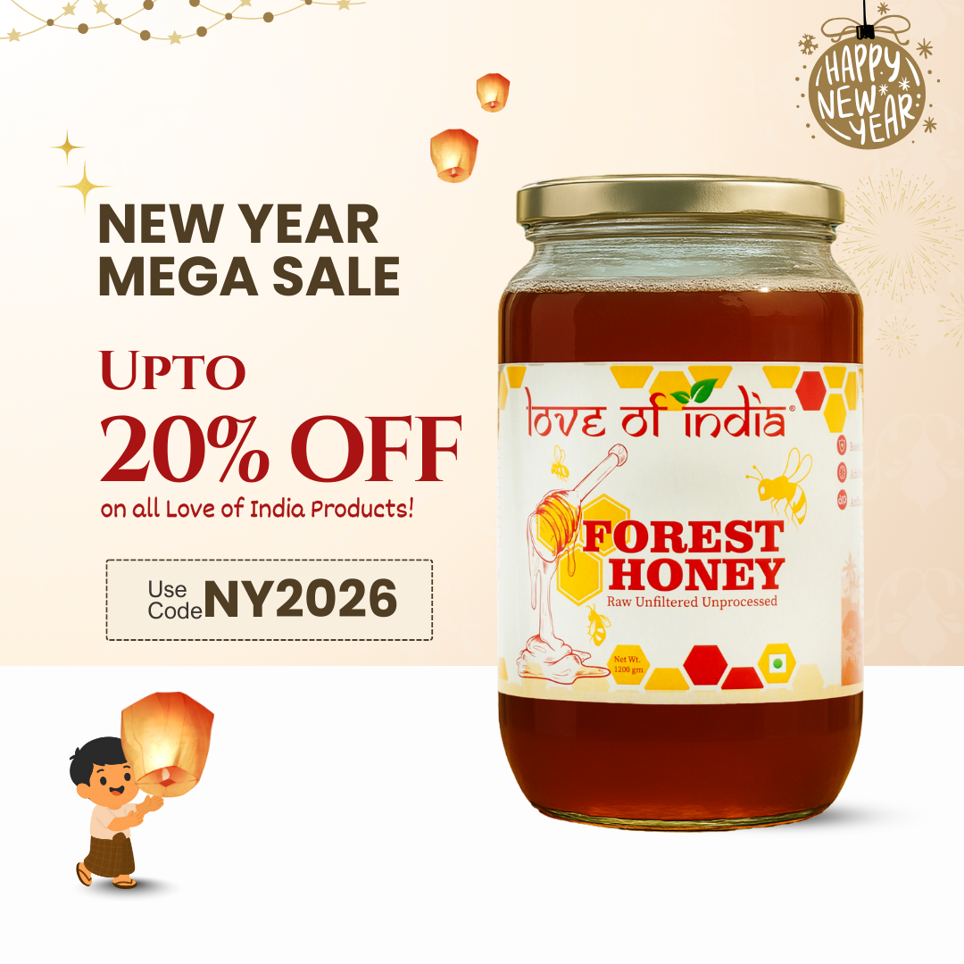 Forest Honey (Raw, Unfiltered, Unprocessed & Non-Pasteurised)