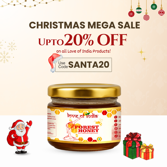 Forest Honey (Raw, Unfiltered, Unprocessed & Non-Pasteurised) 400gm