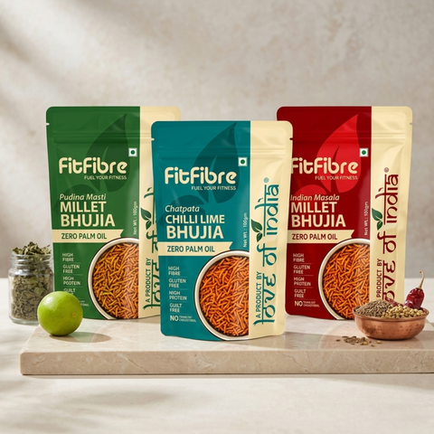 Millet Bhujia Combo - Pack of 3