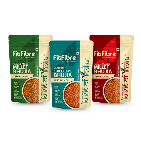 Millet Bhujia Combo - Pack of 3