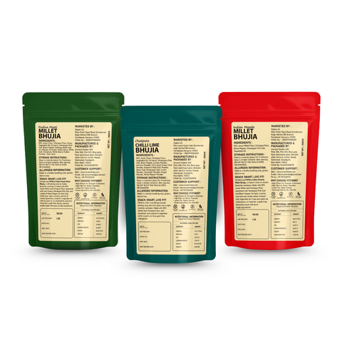 Millet Bhujia Combo - Pack of 3