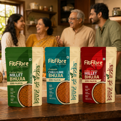 Millet Bhujia Combo - Pack of 3