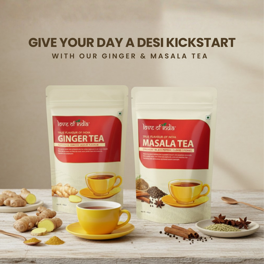 Masala & Ginger Tea Combo - True Flavour of India