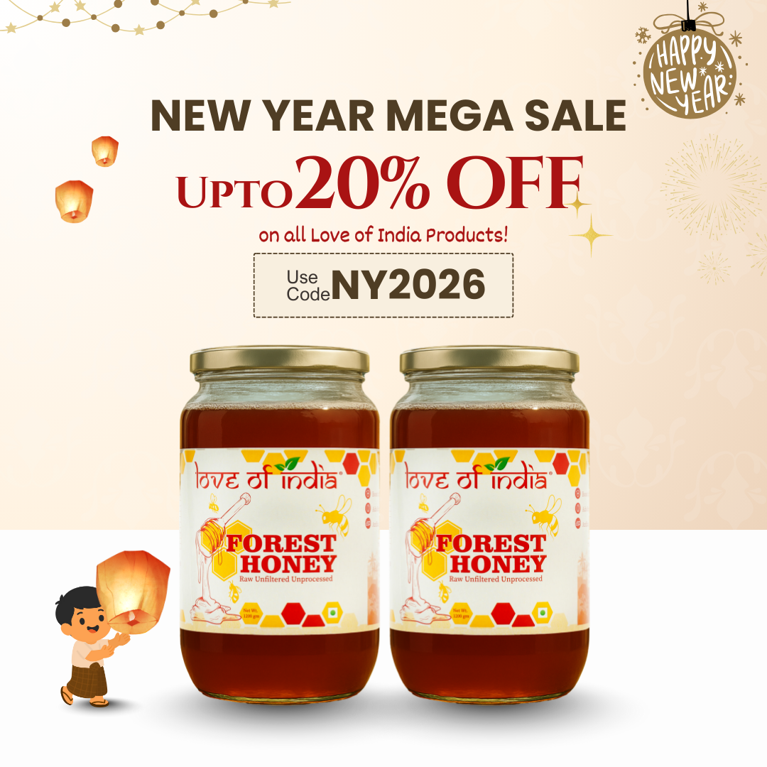 Forest Honey (Raw, Unfiltered, Unprocessed & Non-Pasteurised)