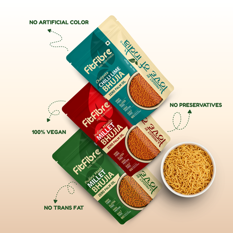 Millet Bhujia Combo - Pack of 3