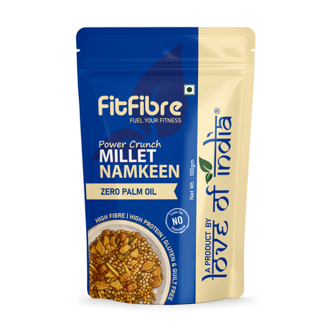 Power Crunch Millet Namkeen | High Fibre & High Protein