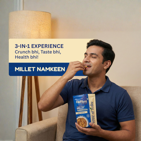Power Crunch Millet Namkeen | High Fibre & High Protein