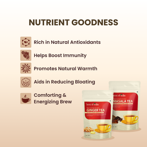 Masala & Ginger Tea Combo - True Flavour of India