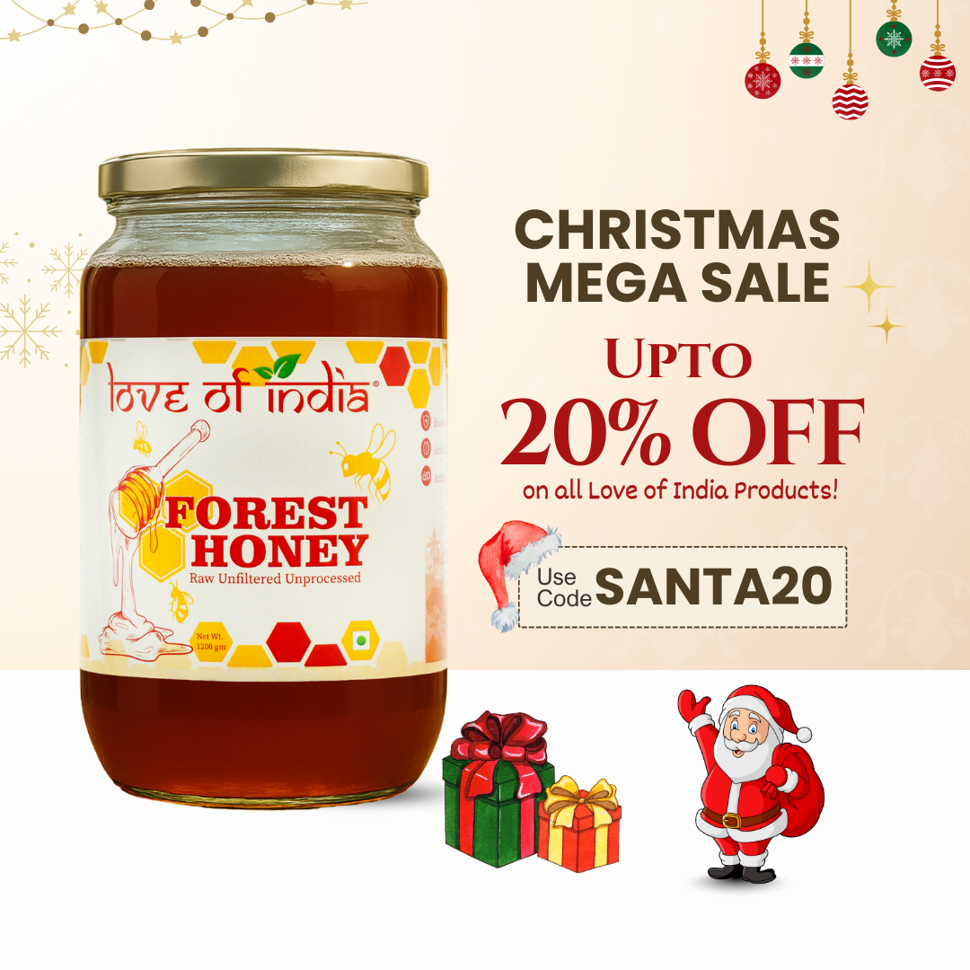 Forest Honey (Raw, Unfiltered, Unprocessed & Non-Pasteurised)