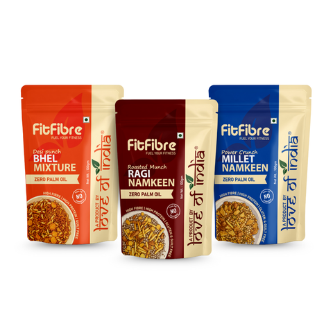 FitFibre Smart Snacking Combo | High Fibre & High Protein