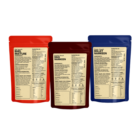 FitFibre Smart Snacking Combo | High Fibre & High Protein