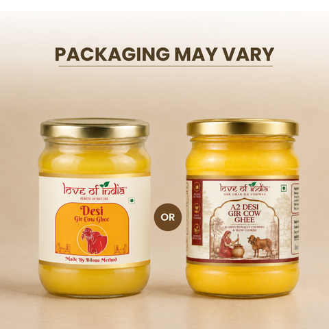 A2 Gir Cow Ghee – Bilona Method | Gujarat Sourced | 30 Litres of Milk, 1 Litre of Ghee