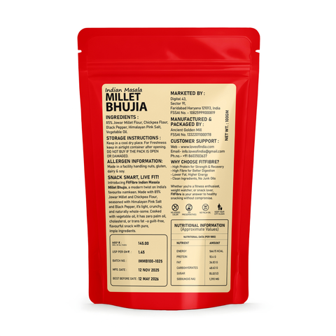 Indian Masala Millet Bhujia – Healthy Twist to Your Favourite Snack