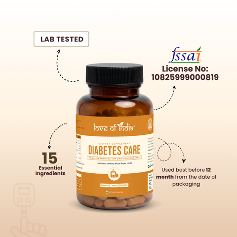 Diabetes Care - 60 Veg Capsules