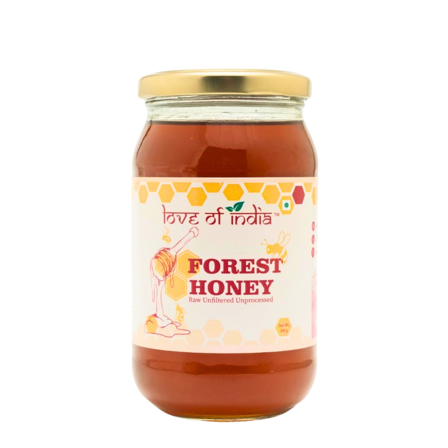 Forest Honey (Raw, Unfiltered, Unprocessed & Non-Pasteurised)