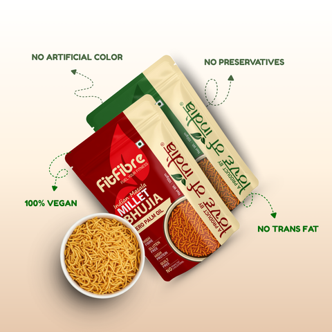 Assorted Millet Bhujia – Pack of 3