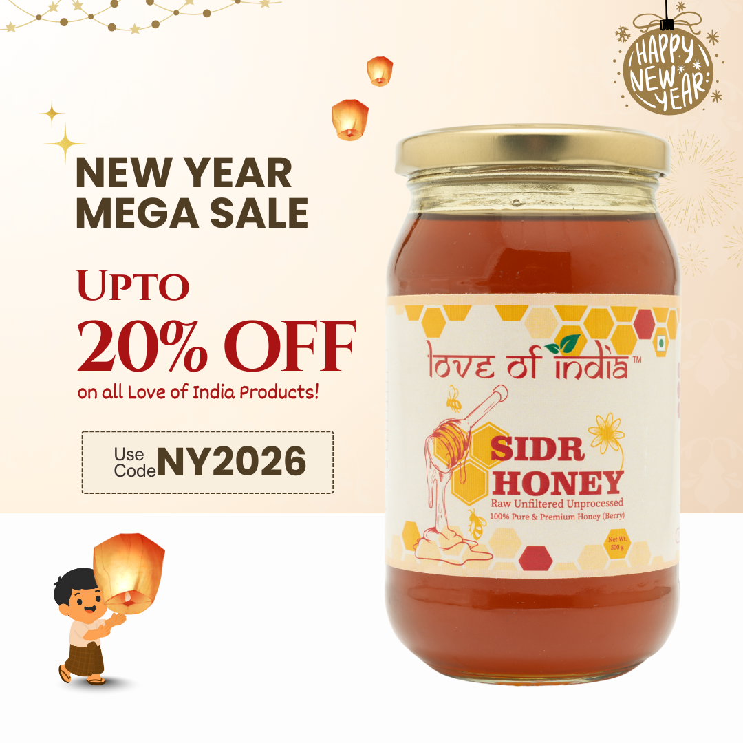SIDR Honey (Raw, Unprocessed, Unfiltered, Pure & Premium Honey) Jujube Berry