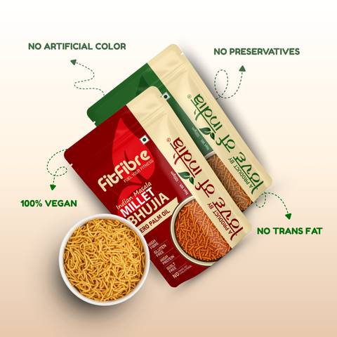 Assorted Millet Bhujia Combo Pack of 3