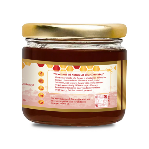 Forest Honey (Raw, Unfiltered, Unprocessed & Non-Pasteurised) 400gm