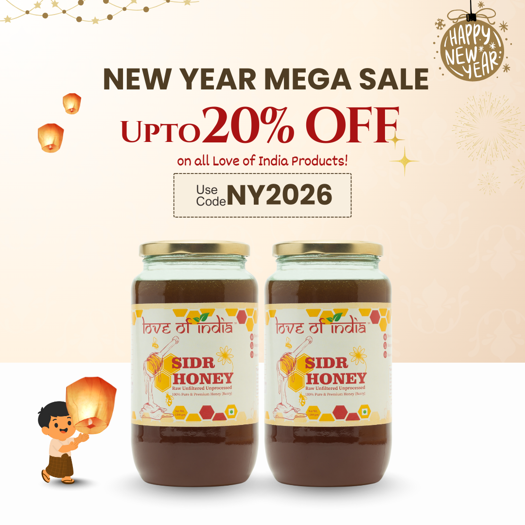 SIDR Honey (Raw, Unprocessed, Unfiltered, Pure & Premium Honey) Jujube Berry